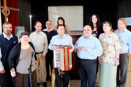 Die groep blindes wat trane laat vloei het met hul optrede en getuienisse in die Pretoriussaal